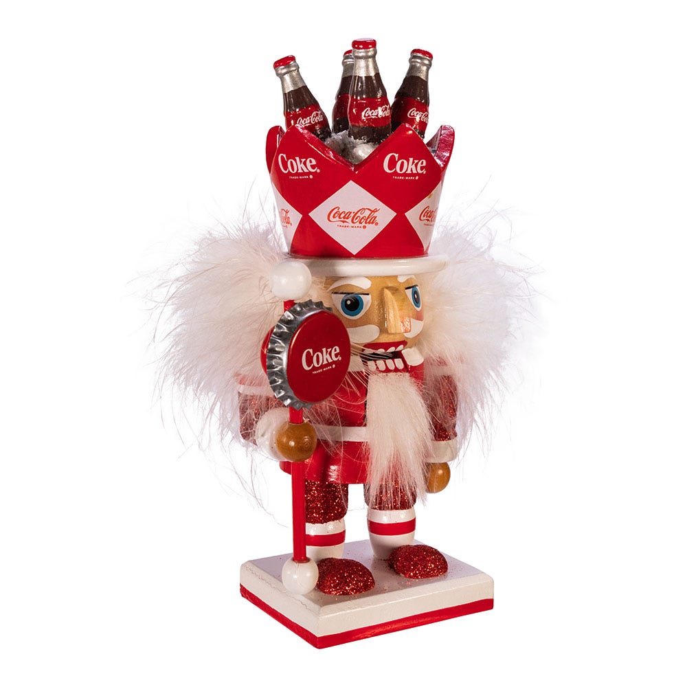 Kurt Adler 8-Inch Coca-Cola® Nutcracker